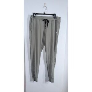Born Primitive gray micro ribbed gray joggers men's medium